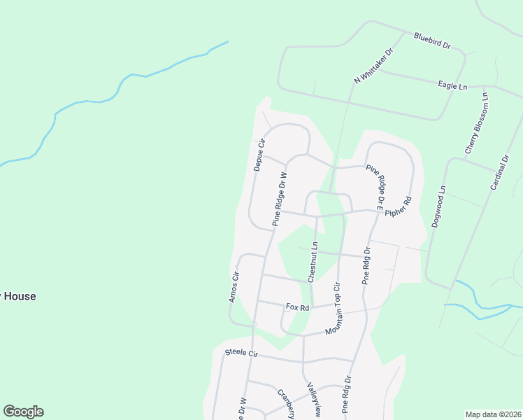 map of restaurants, bars, coffee shops, grocery stores, and more near 1747 Pine Ridge in Bushkill