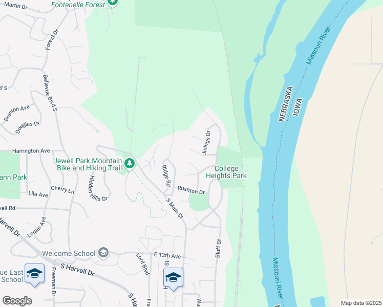 map of restaurants, bars, coffee shops, grocery stores, and more near 305 Rexroad Place in Bellevue