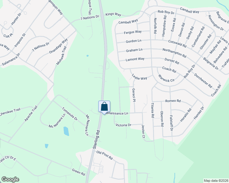 map of restaurants, bars, coffee shops, grocery stores, and more near 108 Robert David Drive in Tobyhanna