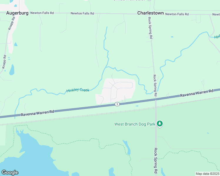 map of restaurants, bars, coffee shops, grocery stores, and more near 6592 Bobby Dr in Ravenna