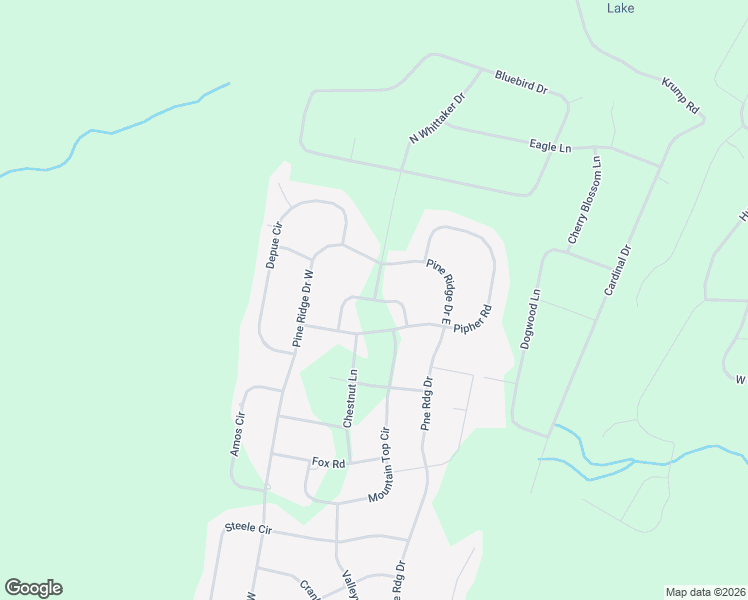 map of restaurants, bars, coffee shops, grocery stores, and more near Huffman Circle in Pike County