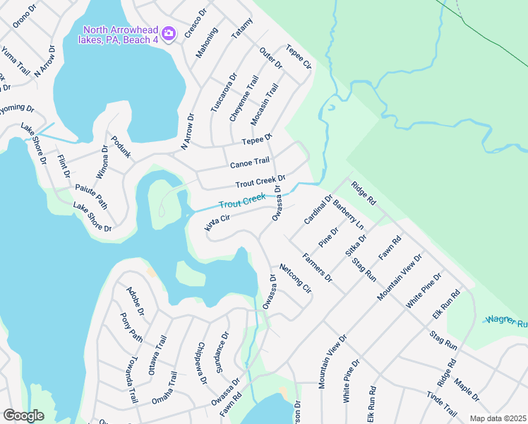 map of restaurants, bars, coffee shops, grocery stores, and more near 2-173910 Lake Shore Circle in Monroe County