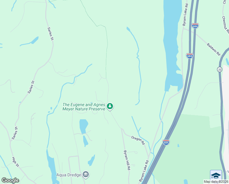 map of restaurants, bars, coffee shops, grocery stores, and more near 42 Oregon Road in Westchester County
