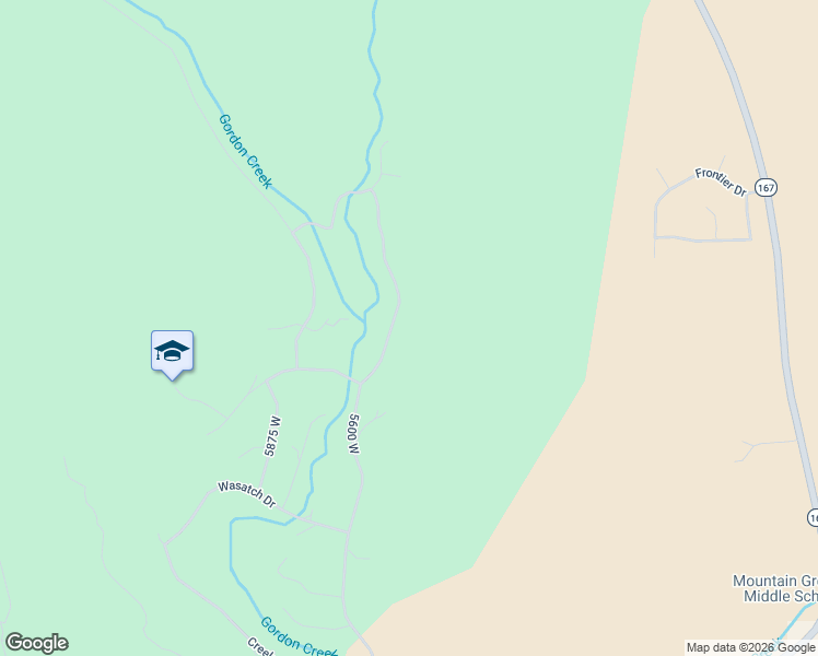 map of restaurants, bars, coffee shops, grocery stores, and more near 6584 Highland Drive in Morgan