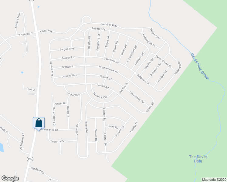 map of restaurants, bars, coffee shops, grocery stores, and more near 2133 Warwick Circle in Tobyhanna