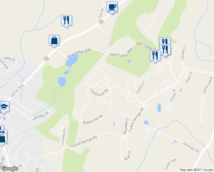 map of restaurants, bars, coffee shops, grocery stores, and more near 87 Bourne Circle in Hamburg