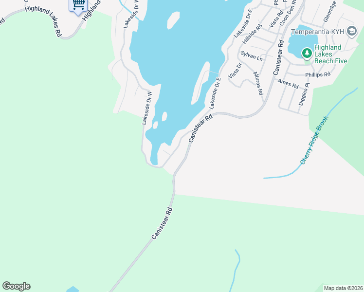 map of restaurants, bars, coffee shops, grocery stores, and more near 2011 Lakeside Drive West in Vernon Township