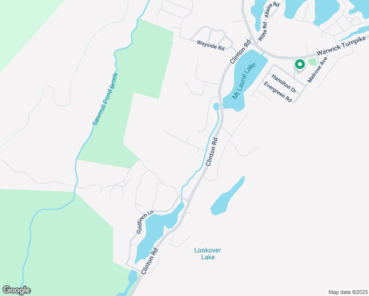 map of restaurants, bars, coffee shops, grocery stores, and more near 17 Clinton View Terrace in West Milford