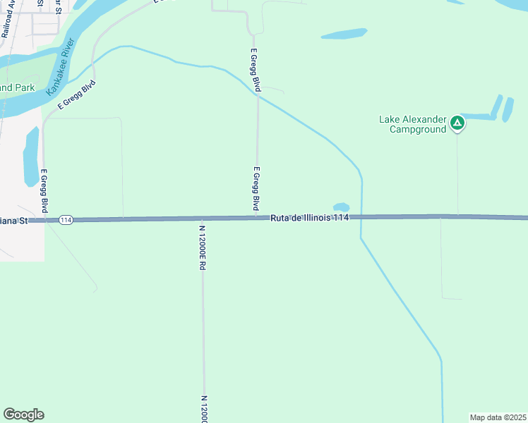 map of restaurants, bars, coffee shops, grocery stores, and more near 12203 E Gregg Blvd in Momence