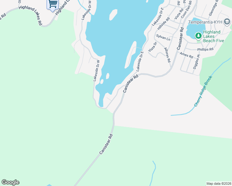 map of restaurants, bars, coffee shops, grocery stores, and more near 2011 Lakeside Drive West in Vernon Township