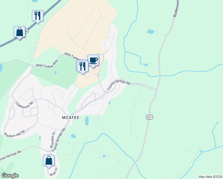 map of restaurants, bars, coffee shops, grocery stores, and more near 1 Cypress Lane in Hamburg