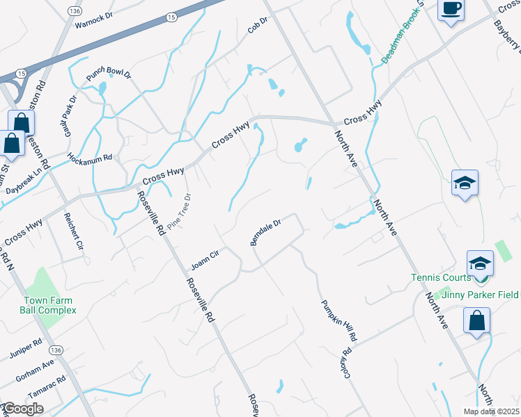 map of restaurants, bars, coffee shops, grocery stores, and more near 10 Clover Lane in Westport