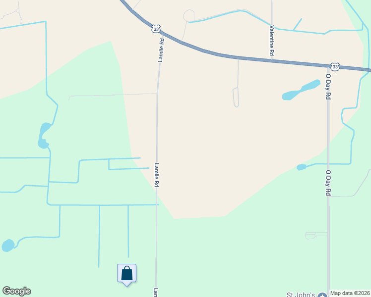 map of restaurants, bars, coffee shops, grocery stores, and more near 8836 Lamlie Road in Fort Wayne