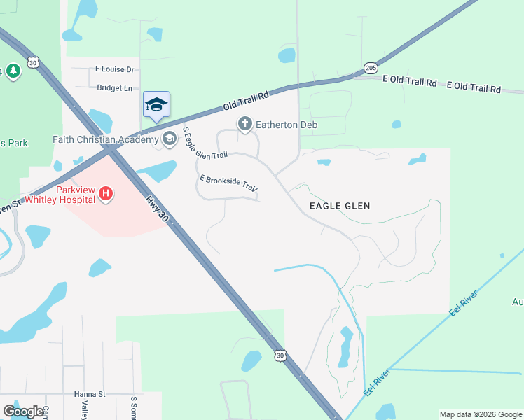 map of restaurants, bars, coffee shops, grocery stores, and more near 1899 E Ravenwood Ln in Columbia City