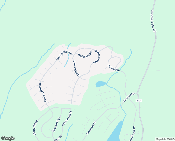 map of restaurants, bars, coffee shops, grocery stores, and more near 280 Oakenshield Drive in Tamiment