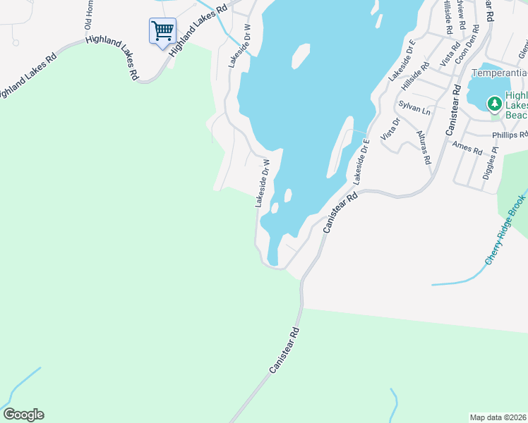 map of restaurants, bars, coffee shops, grocery stores, and more near 2046 Lakeside Drive West in Sussex County