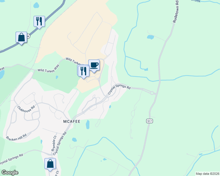 map of restaurants, bars, coffee shops, grocery stores, and more near 1 Cypress Lane in Hamburg