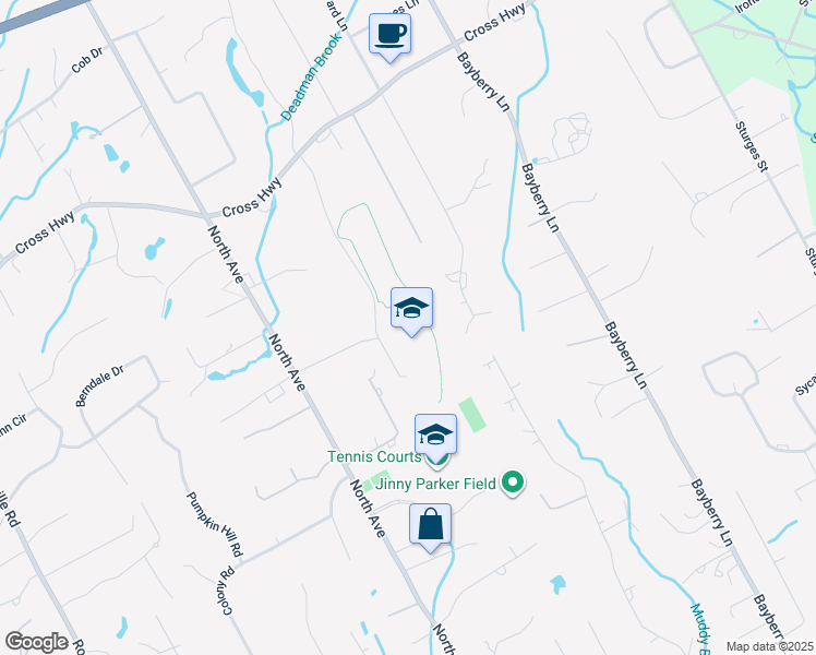 map of restaurants, bars, coffee shops, grocery stores, and more near 88 North Avenue in Westport