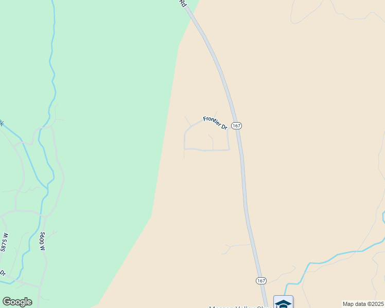 map of restaurants, bars, coffee shops, grocery stores, and more near 5237 West Rendezvous Road in Morgan