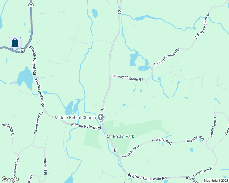 map of restaurants, bars, coffee shops, grocery stores, and more near 200 Bedford-Banksville Road in Bedford