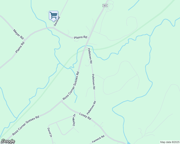 map of restaurants, bars, coffee shops, grocery stores, and more near 28 Pelletown Road in Frankford