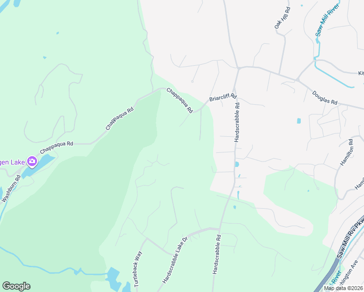 map of restaurants, bars, coffee shops, grocery stores, and more near 630 Chappaqua Road in Briarcliff Manor