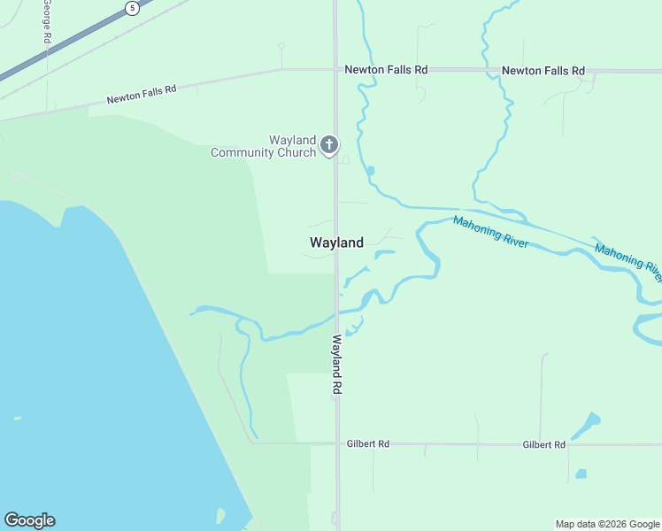 map of restaurants, bars, coffee shops, grocery stores, and more near 6211 Wayland Road in Ravenna