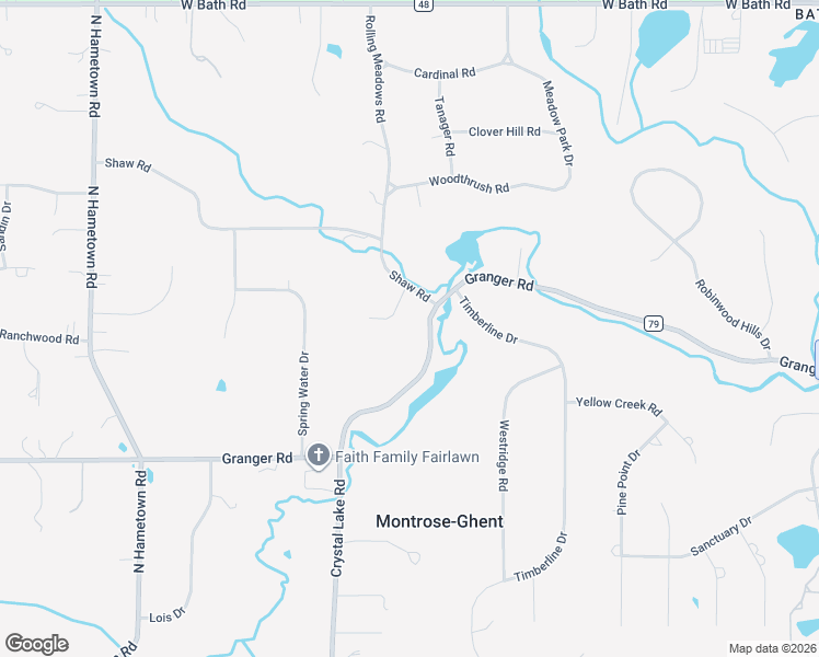 map of restaurants, bars, coffee shops, grocery stores, and more near 3976 Shaw Road in Akron