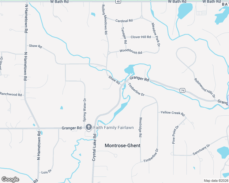 map of restaurants, bars, coffee shops, grocery stores, and more near 3976 Shaw Road in Akron