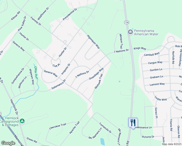 map of restaurants, bars, coffee shops, grocery stores, and more near in 