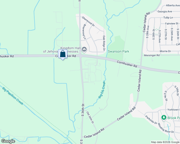 map of restaurants, bars, coffee shops, grocery stores, and more near Cape Cod Landing in Bellevue