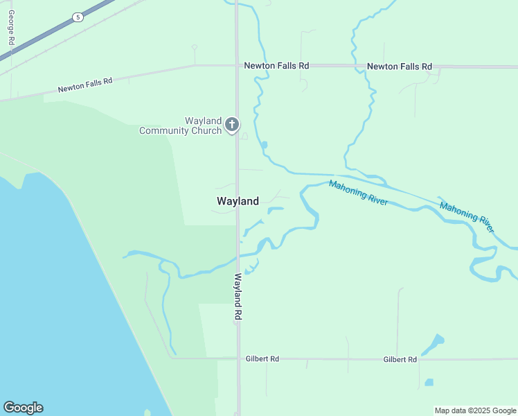 map of restaurants, bars, coffee shops, grocery stores, and more near 8918 Creamery Street in Wayland