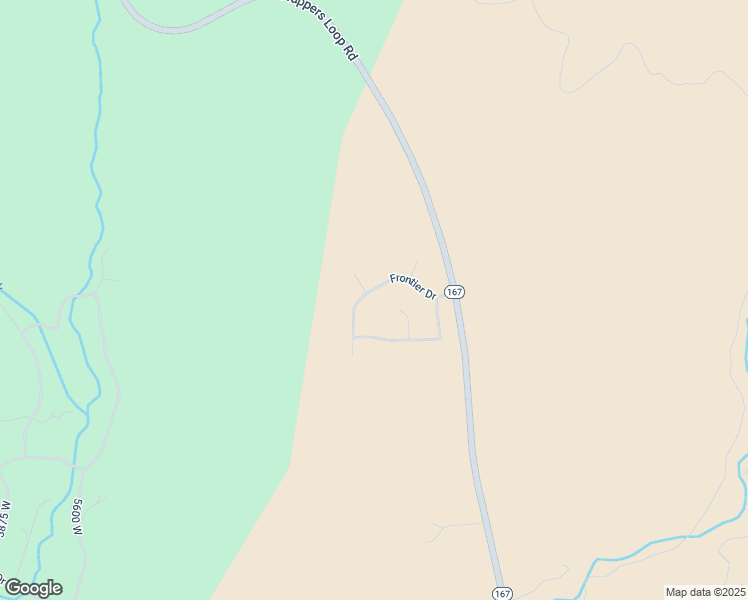 map of restaurants, bars, coffee shops, grocery stores, and more near 5257 Frontier Drive in Morgan