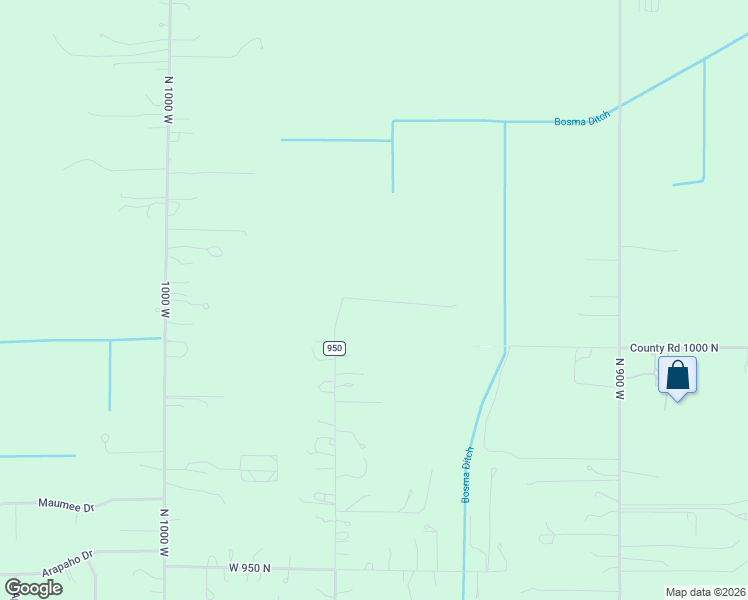 map of restaurants, bars, coffee shops, grocery stores, and more near 9428 Grande Prairie Court in De Motte