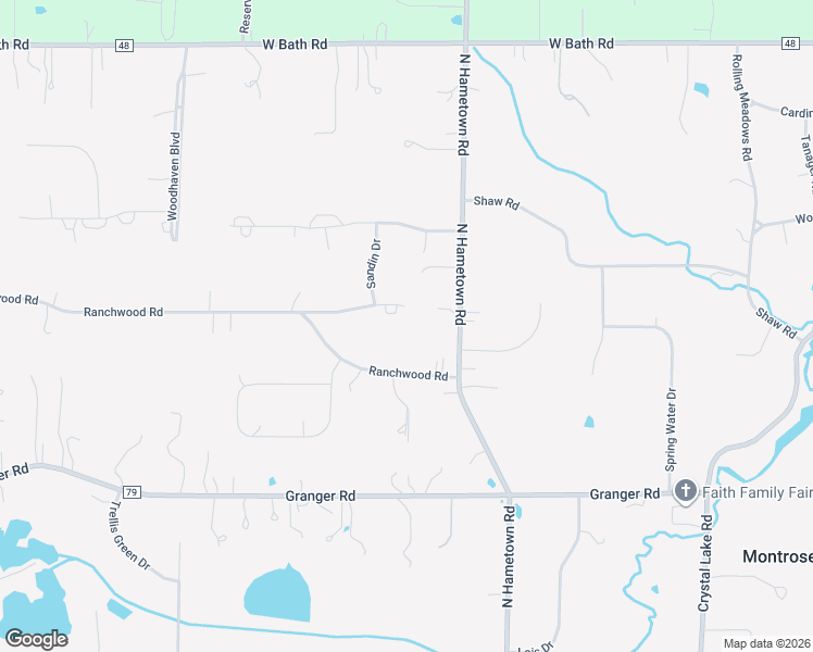 map of restaurants, bars, coffee shops, grocery stores, and more near 4407 Ranchwood Road in Akron