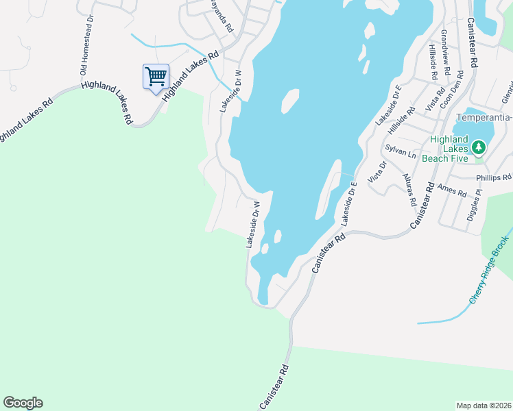 map of restaurants, bars, coffee shops, grocery stores, and more near 2059 Lakeside Drive West in Sussex County