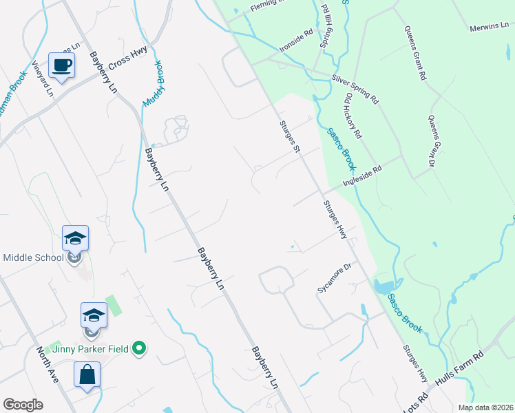 map of restaurants, bars, coffee shops, grocery stores, and more near 20 Dawn Drive in Westport