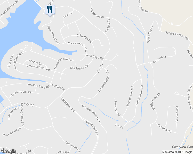 map of restaurants, bars, coffee shops, grocery stores, and more near 2910 Bay Rd in DuBois