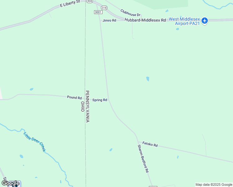 map of restaurants, bars, coffee shops, grocery stores, and more near 548 Sharon-Bedford Road in West Middlesex