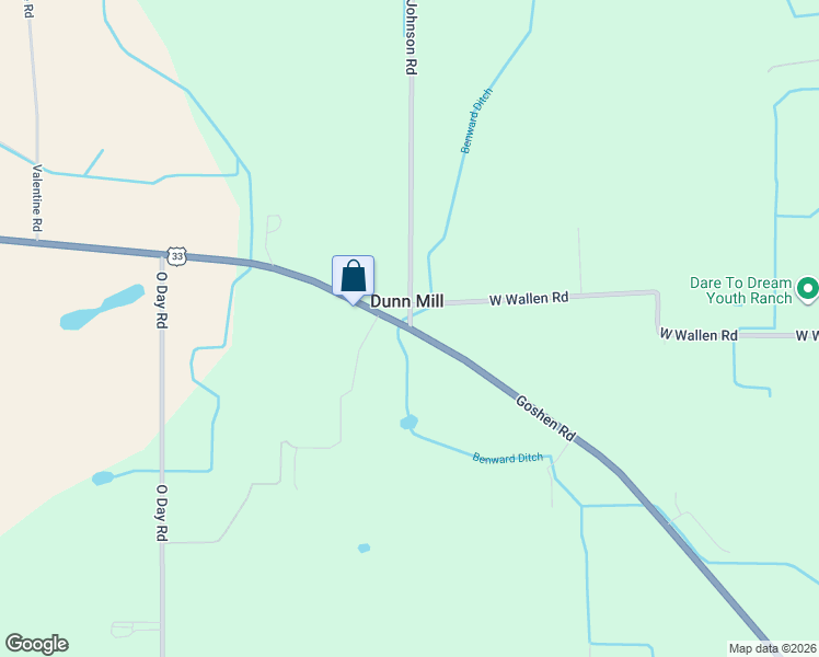 map of restaurants, bars, coffee shops, grocery stores, and more near 7101 Goshen Road in Fort Wayne