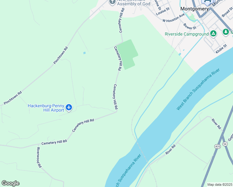 map of restaurants, bars, coffee shops, grocery stores, and more near 1284 Cemetery Hill Road in Montgomery