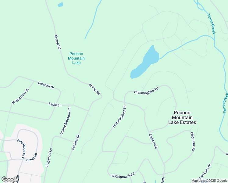 map of restaurants, bars, coffee shops, grocery stores, and more near 28 Eagle Path in Pocono Mountain Lake Estates
