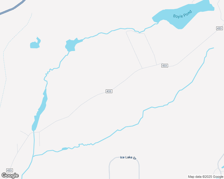 map of restaurants, bars, coffee shops, grocery stores, and more near Township Highway 433 in Mountain Top