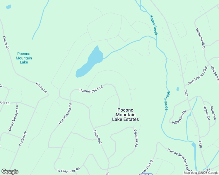 map of restaurants, bars, coffee shops, grocery stores, and more near 370 Pocono Mountain Lake Estate in Bushkill