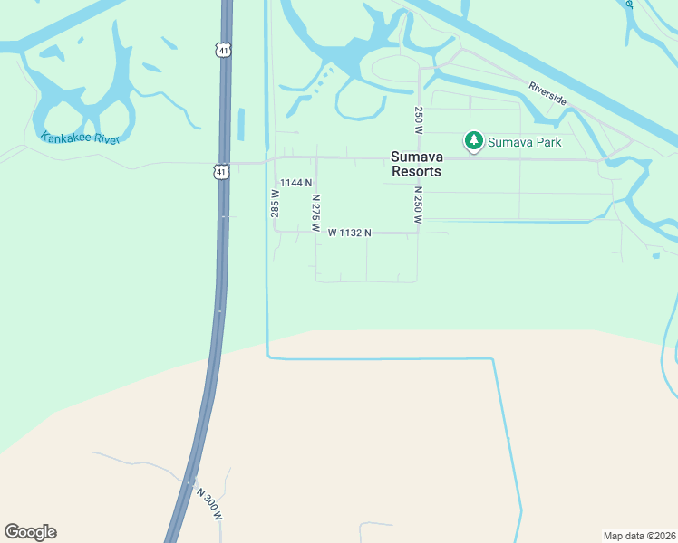 map of restaurants, bars, coffee shops, grocery stores, and more near 2696 1120 North in Lake Village