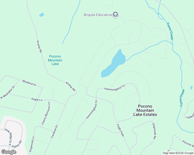 map of restaurants, bars, coffee shops, grocery stores, and more near 3 Eagle Path in Bushkill