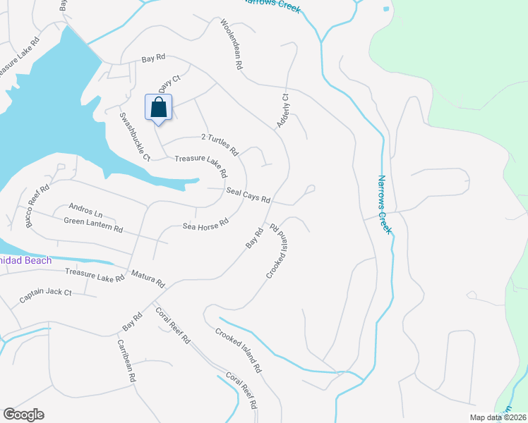 map of restaurants, bars, coffee shops, grocery stores, and more near 1302 Crooked Island Rd in DuBois