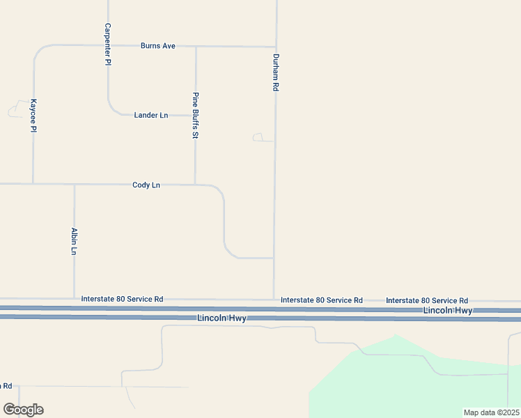 map of restaurants, bars, coffee shops, grocery stores, and more near 3582 Cody Lane in Cheyenne