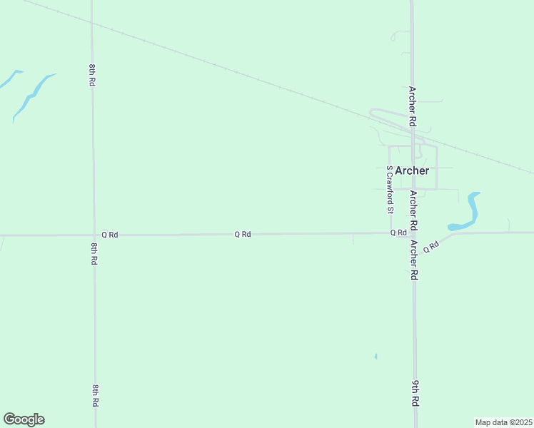 map of restaurants, bars, coffee shops, grocery stores, and more near in Archer