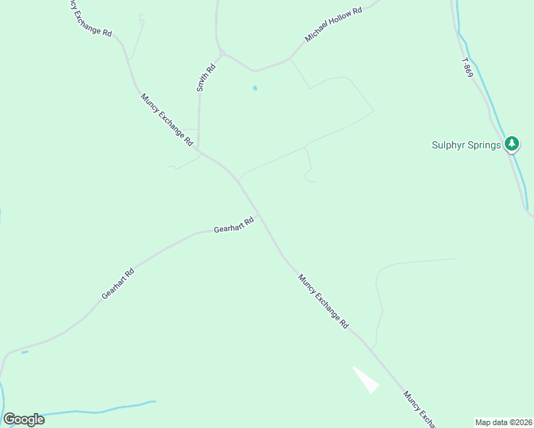 map of restaurants, bars, coffee shops, grocery stores, and more near 4045-4151 Muncy Exchange Road in Muncy
